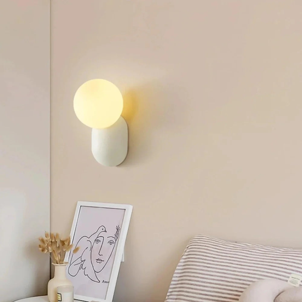Luma Nordic Glass Orb Wall Light D784