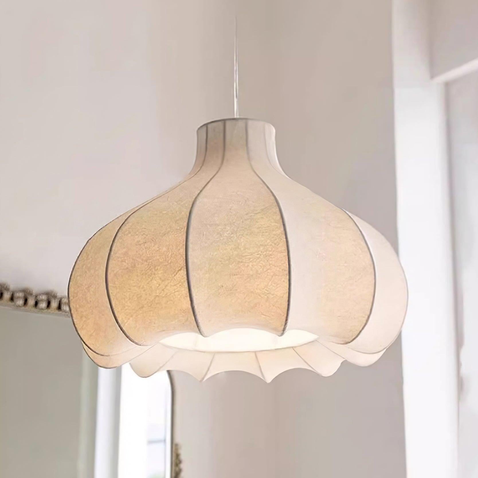 Onion Bubble Silk Pendant Lamp K531