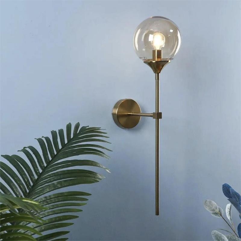 Modern Minimalist Glass Ball Wall Light K26