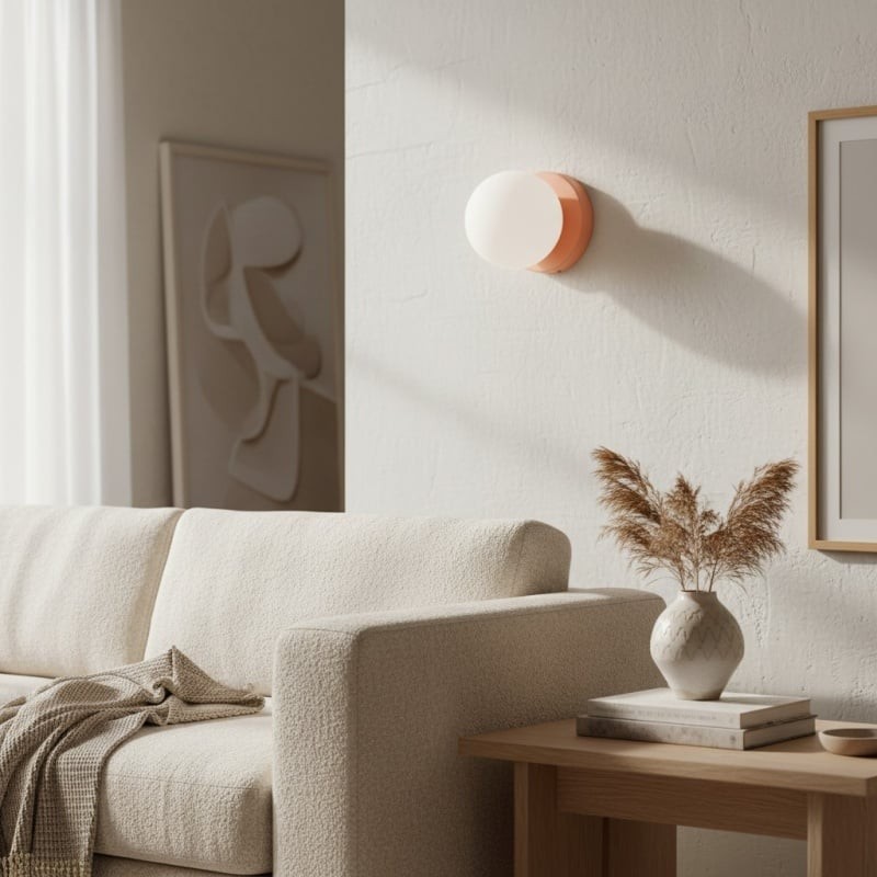 Nuevola Soft Sculptural Wall Light - Minimal Decorative for Living Room Bedroom K2105