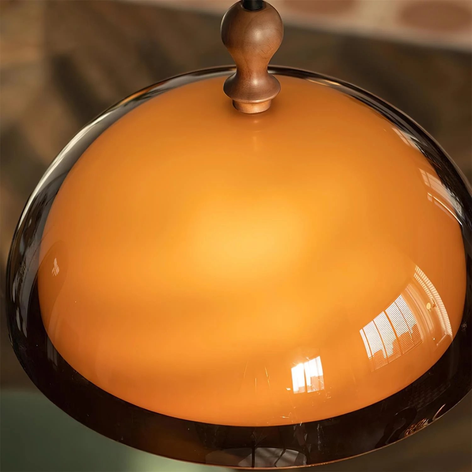 Afterglow Sculptural Sunset Acrylic Pendant Light - Warm Ambient Lighting for Dining Room K2068