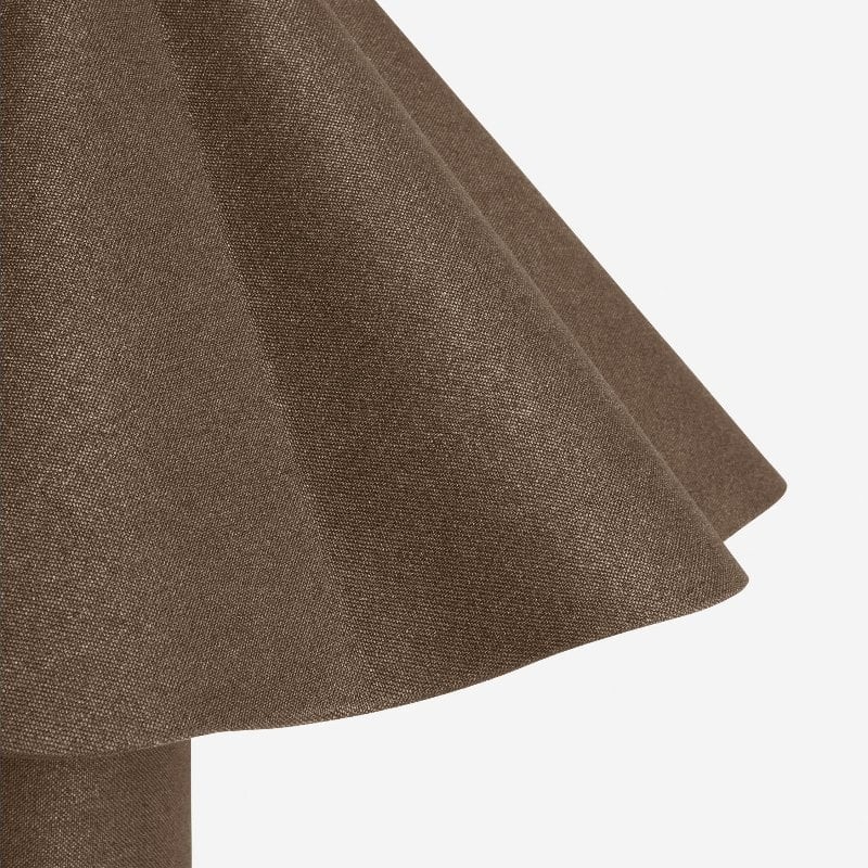 Weavara Sculptural Fabric Table Lamp for Living Room and Office K1615