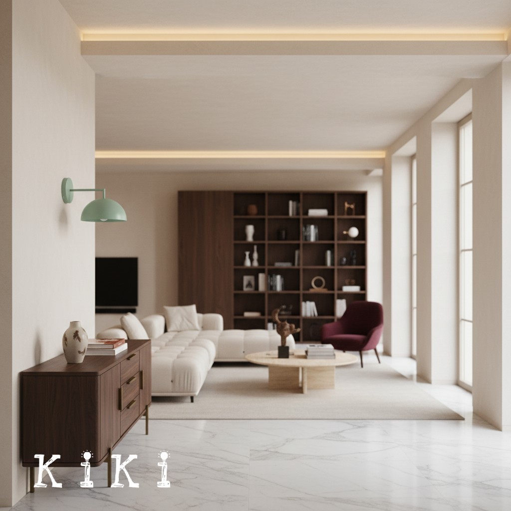 Metio Dome Wall Sconce - Modern Minimalist Indoor Accent Light K1420