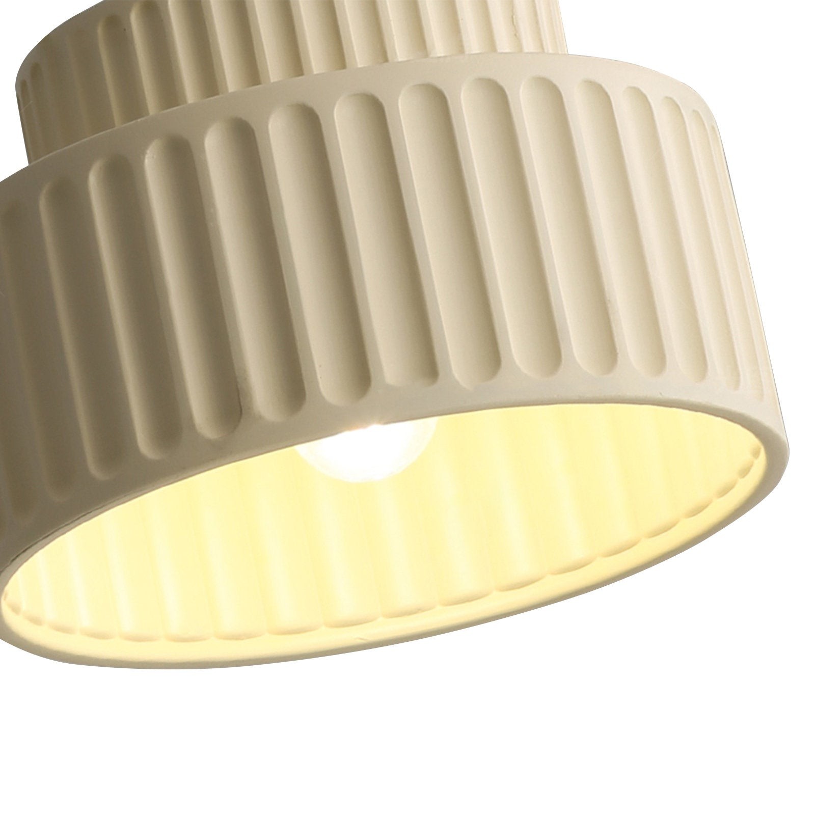 Nordic Cream Style Resin Bowl Pendant Light K177