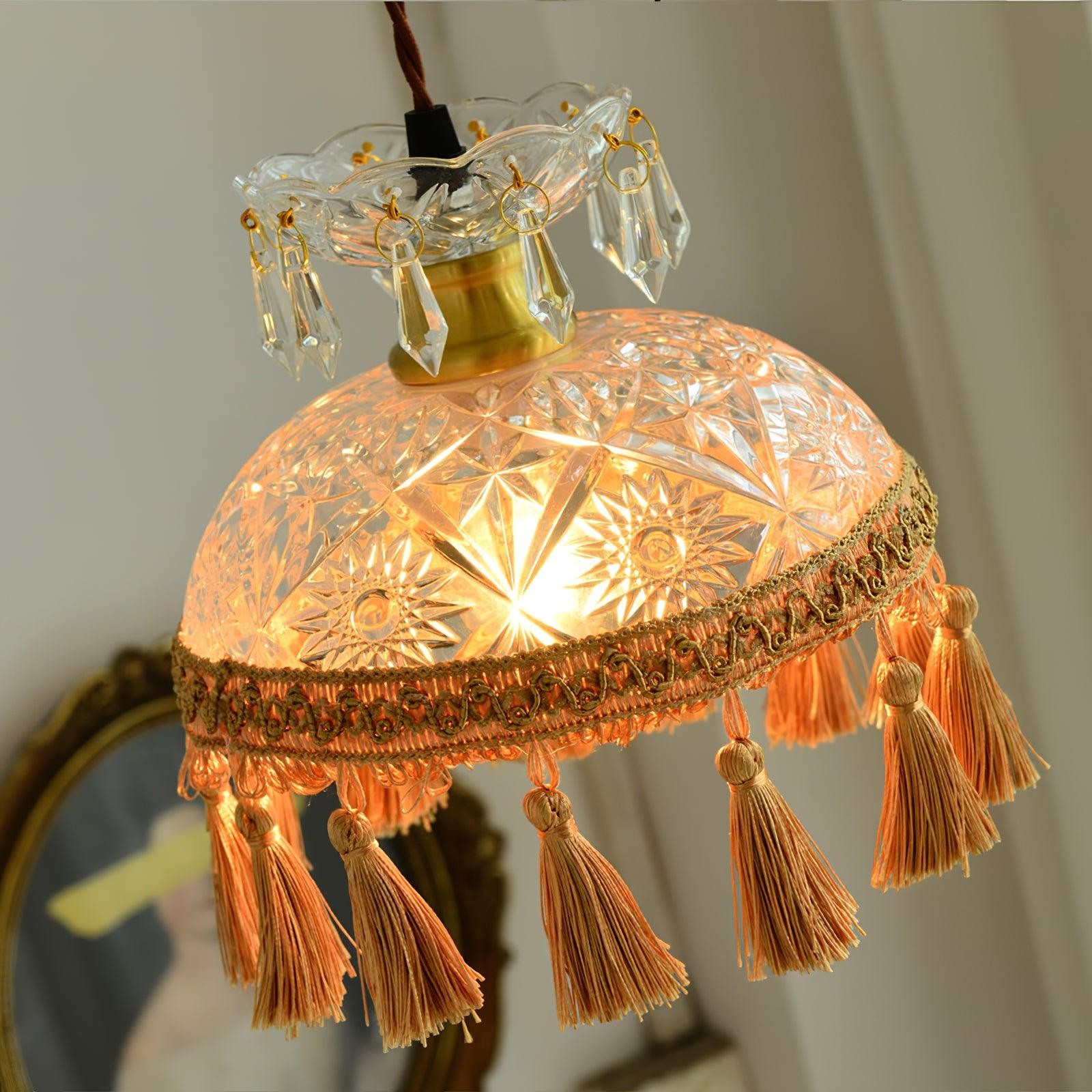 Bowl Tassel Pendant Light K271