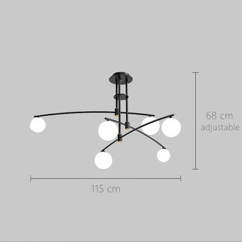Nordic Branch Chandelier