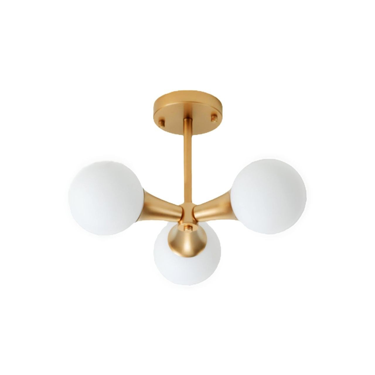 Mid Century Metal Multi Heads Globe Ceiling Lamp K118