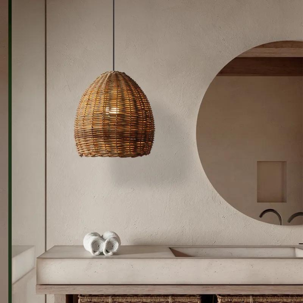Suspended Quietness Japandi Pendant Lamp D827