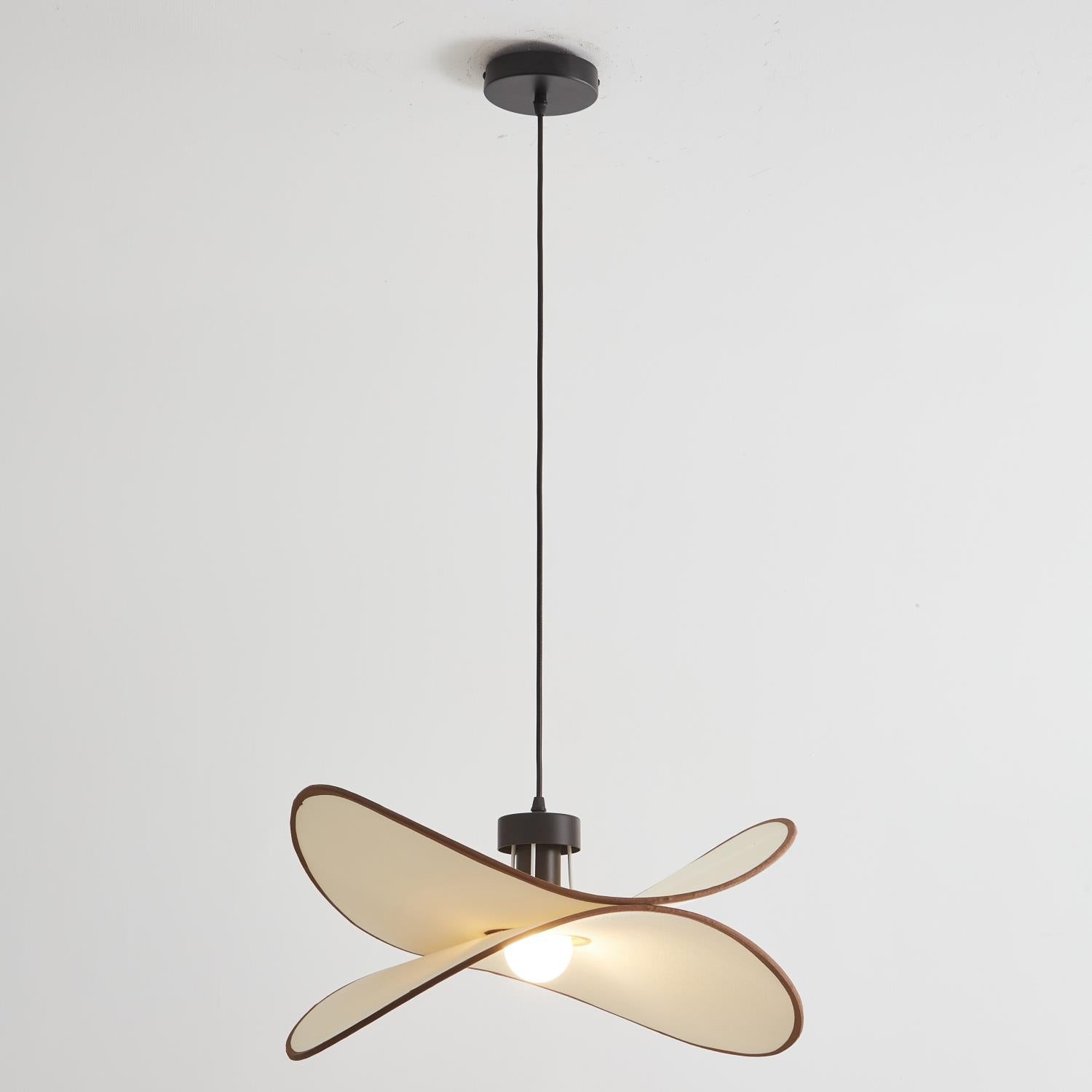 Wabi Sabi Fabric Crisp Pendant Lamp K505