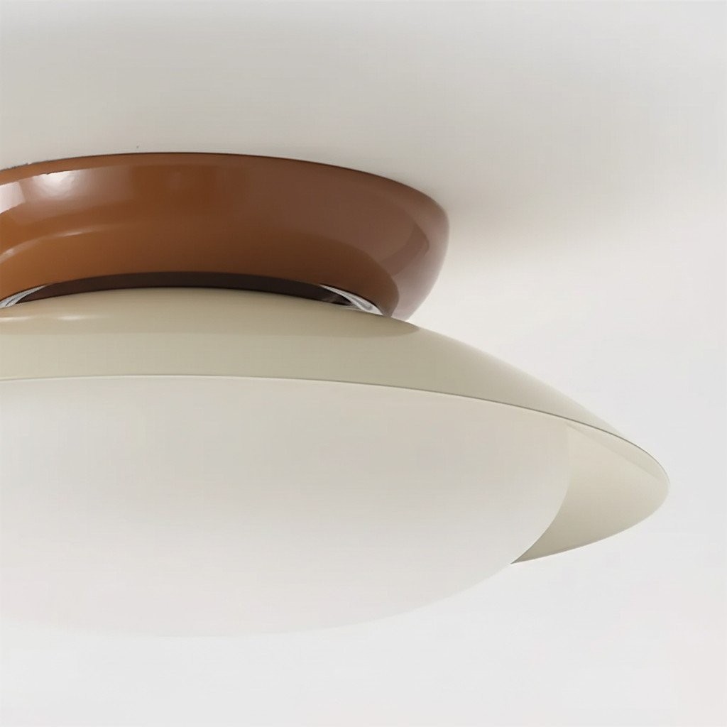 Heliora Modern Dome Ceiling Light - Minimalist Style for Living Room and Bathroom K2114