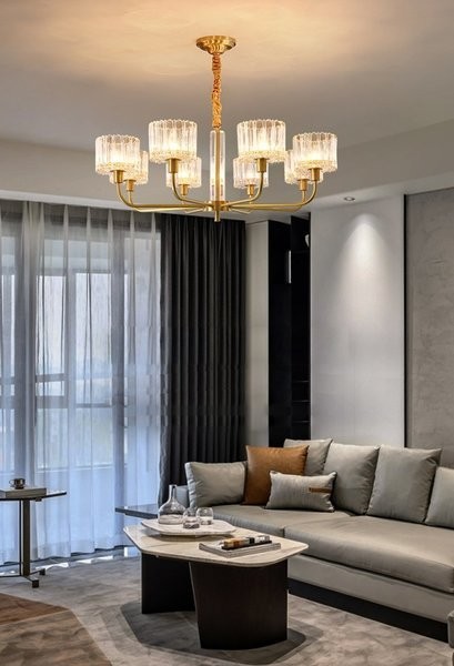 Brass Chandelier