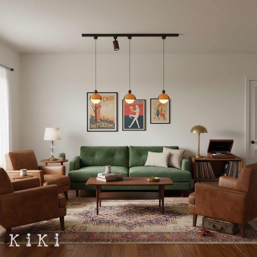 Afterglow Globe Pendant Light - Vintage Design Lighting for Dining Room and Bar K2133