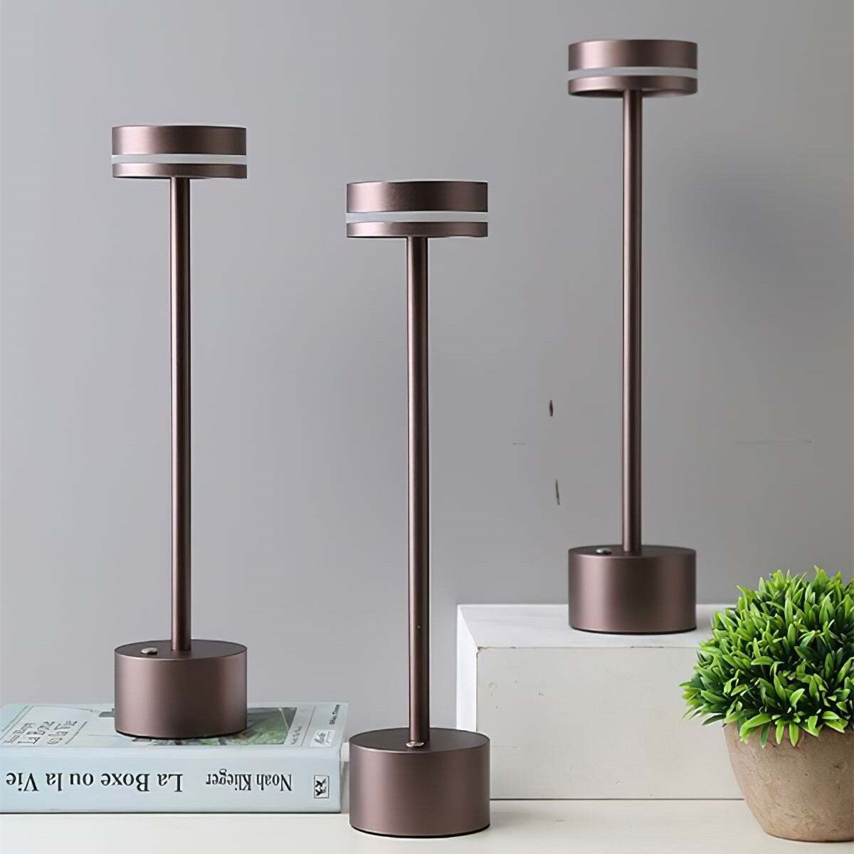 Frisbee Portable Touch Cordless LED Desk Lamp K63