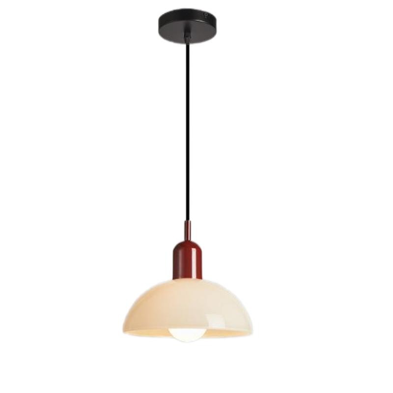 Bauhaus Minimalist Stained Glass Pendant Light K38