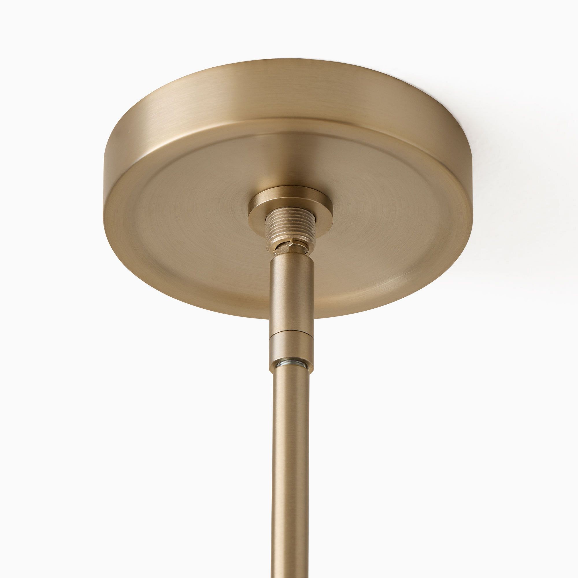 Elorina Pendant Light - Perforated Metal Shade, Champagne Bronze K1170