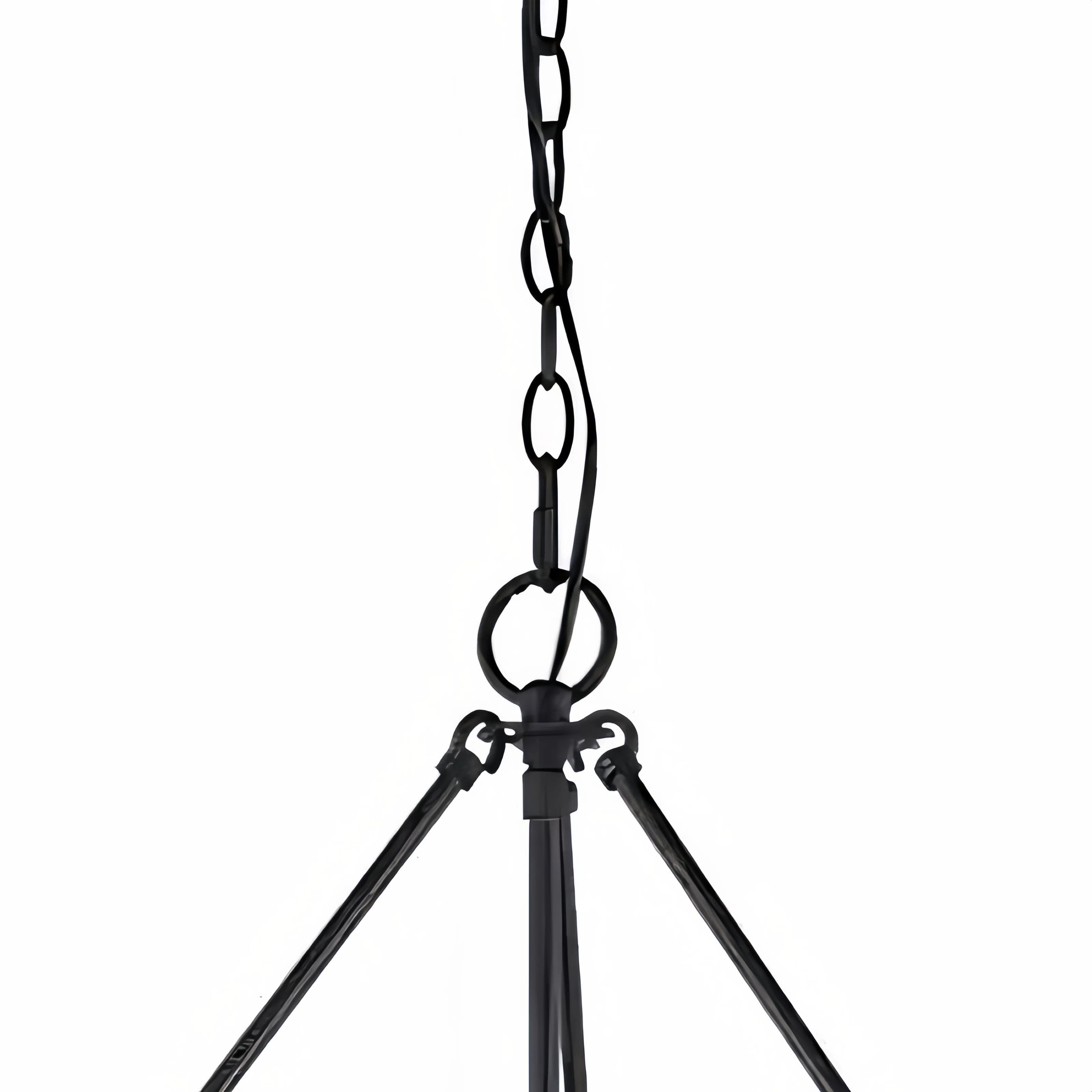 Dravik Contemporary Industrial Drum Pendant Light - Black Metal Pendant for Living or Dining Room K2245