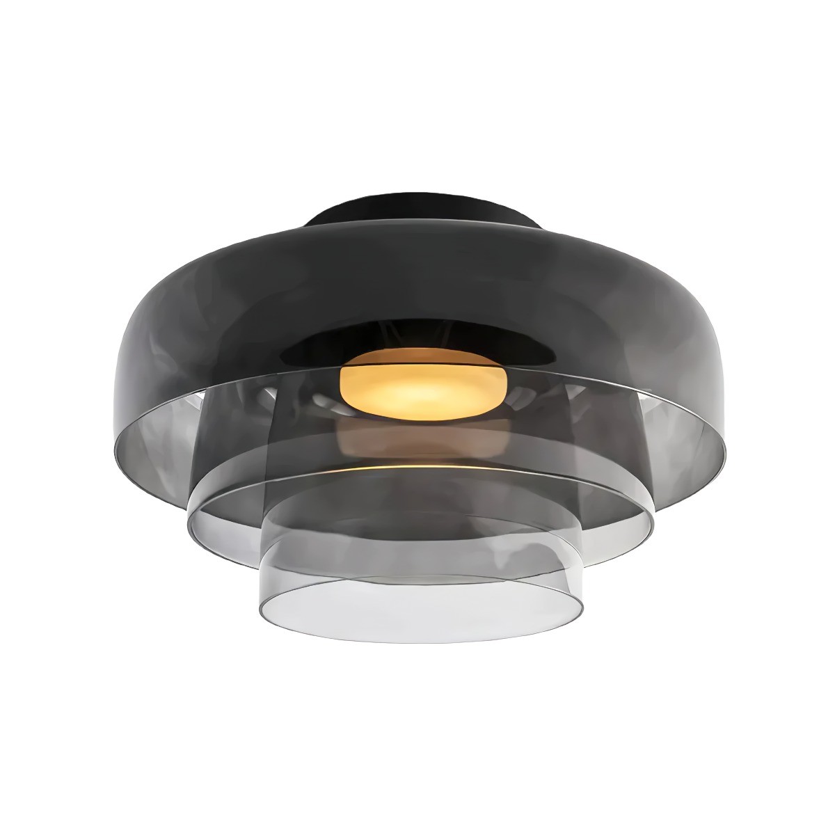 Celestial Scandinavian Glass Ceiling Lamp - Stylish Levels Ceiling Light for Room K2162