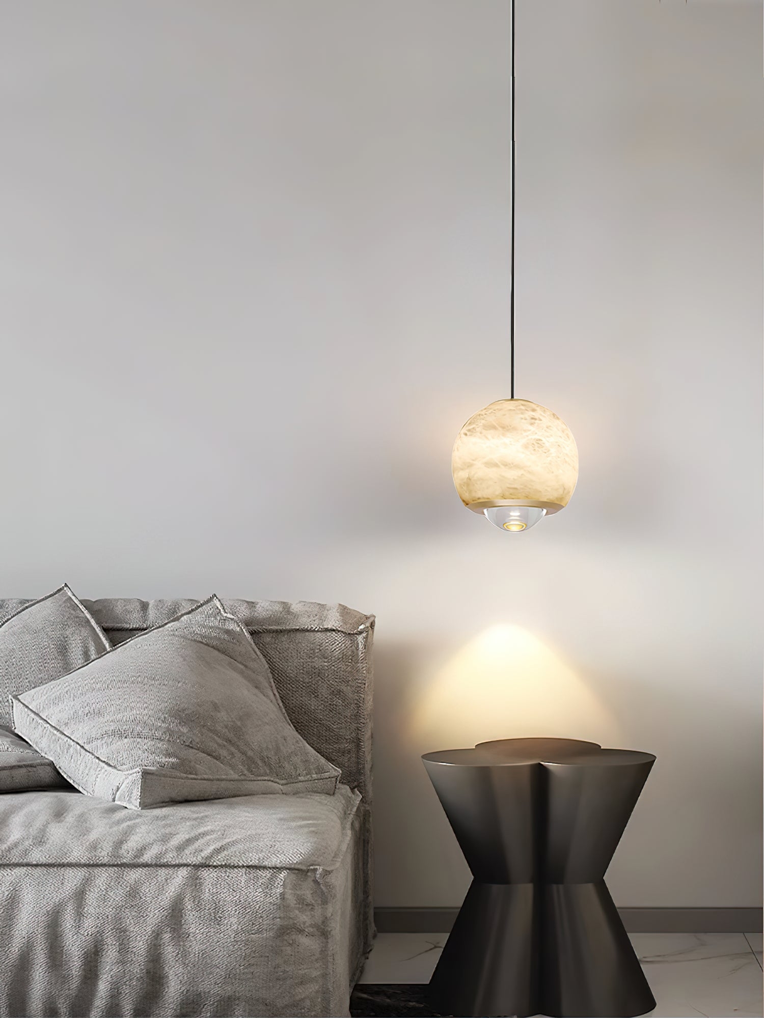 Ferox Alabaster Pendant Light D422