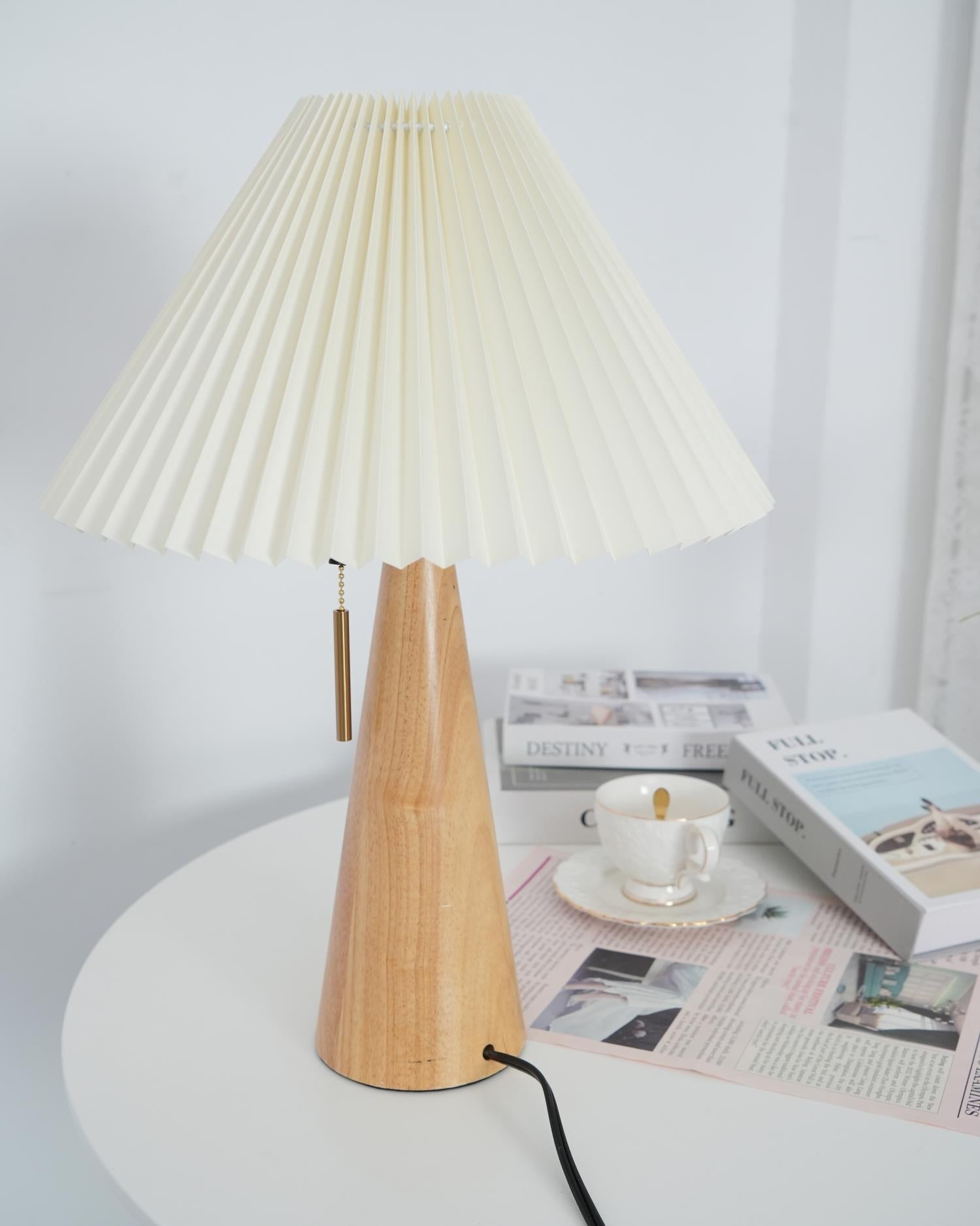 Fashion Vintage Wood Table Lamp K424
