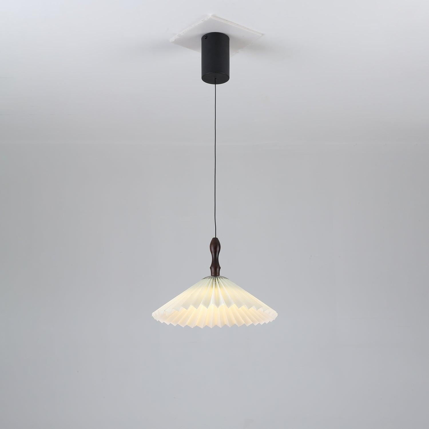 Simple White Flower Paper Pendant Lamp K386
