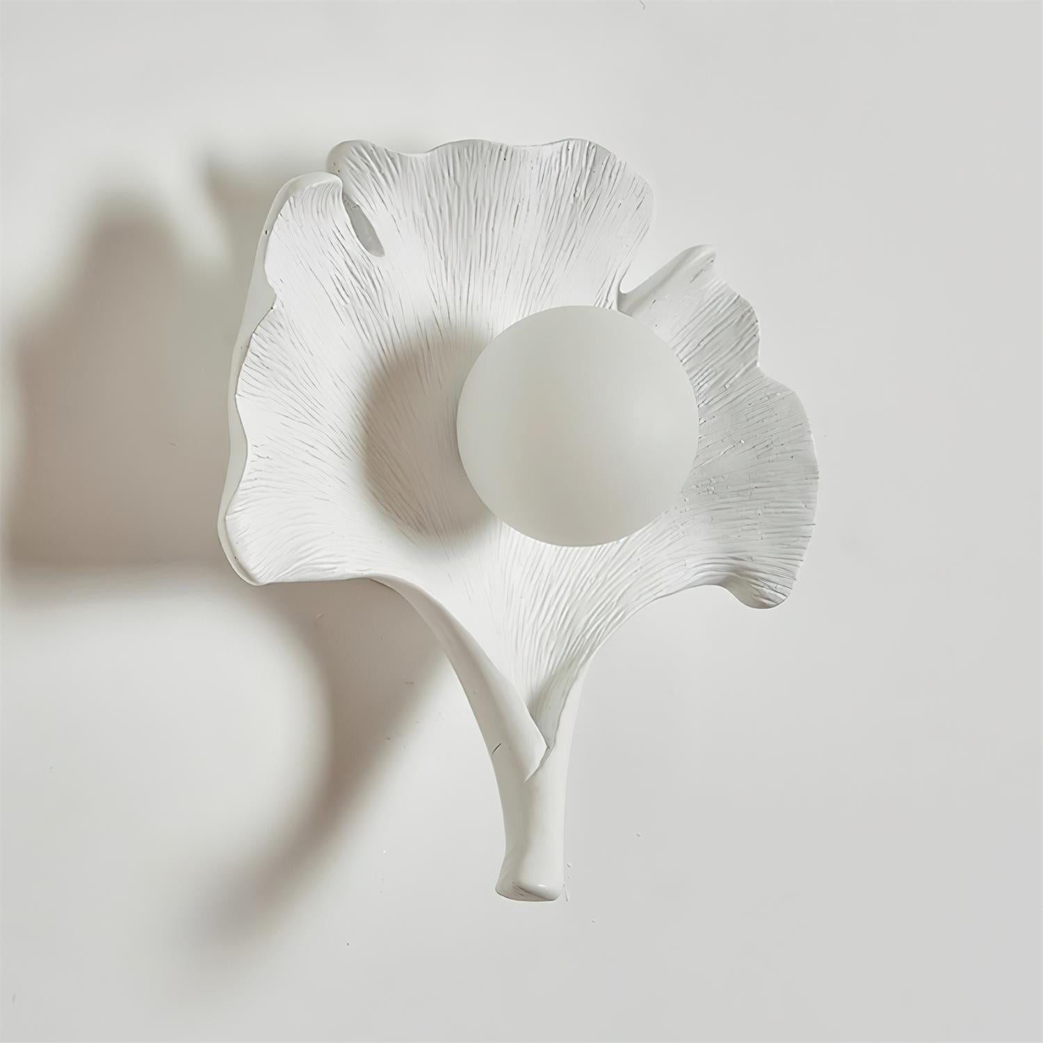 Vintage Ginkgo Leaf Resin Wall Lamp K403