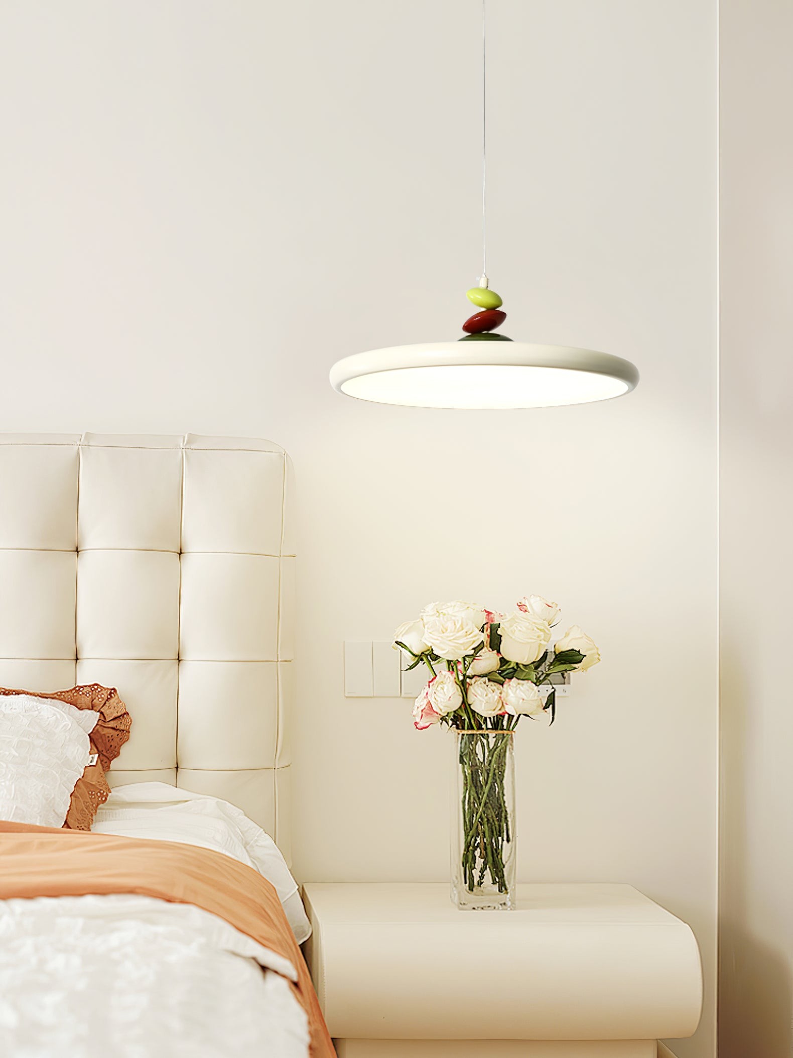 Nordic UFO Colorful LED Pendant Light K784