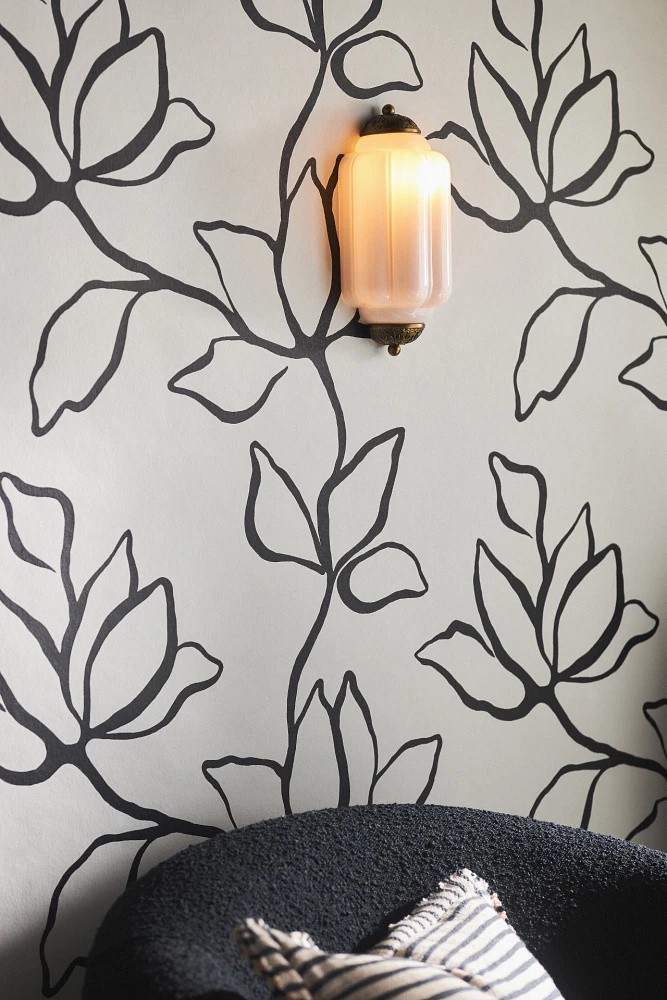 Eloise Long Pumpkin Retro Glass Recessed Wall Lamp K865