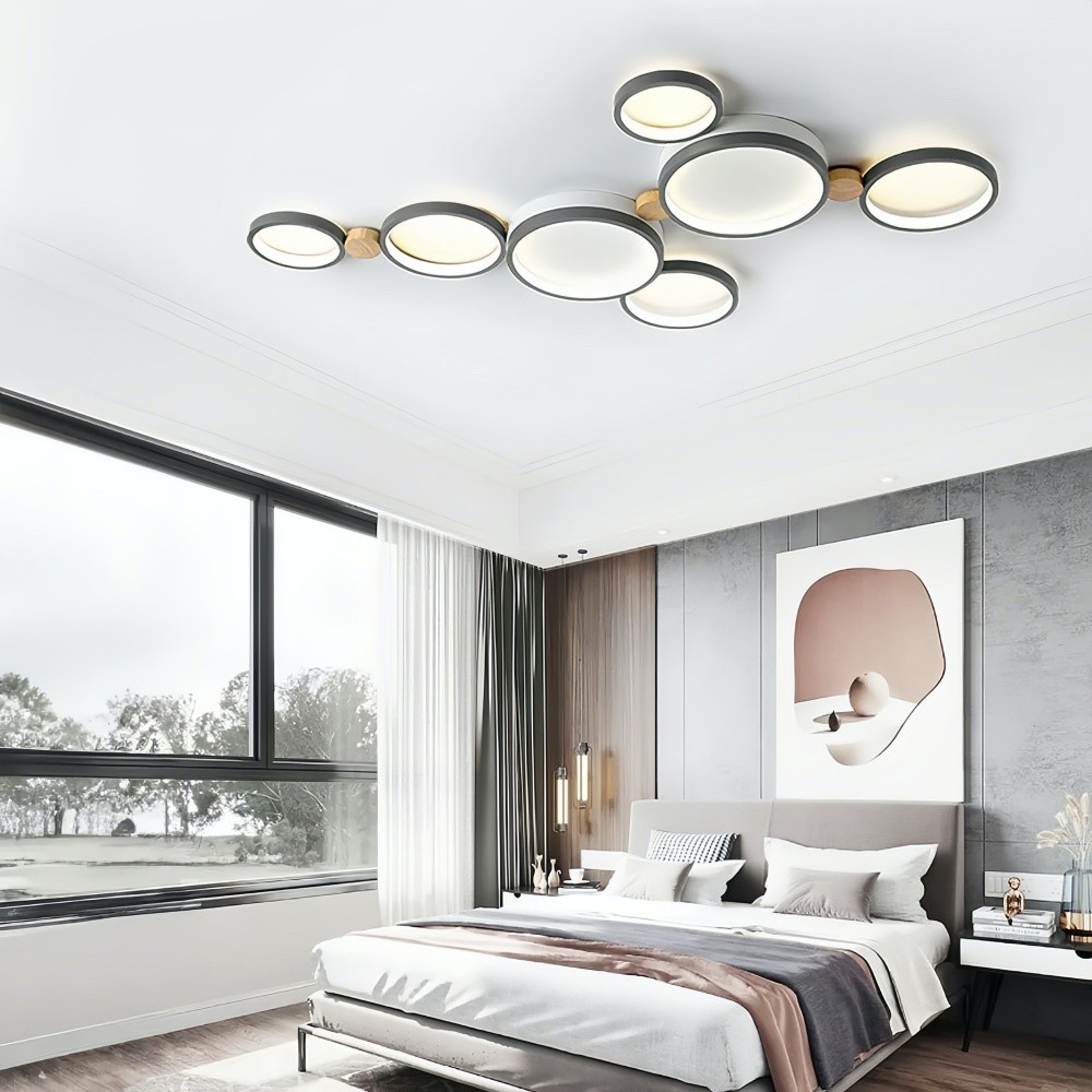 Colored Multi Circle Led Ceiling Light K935
