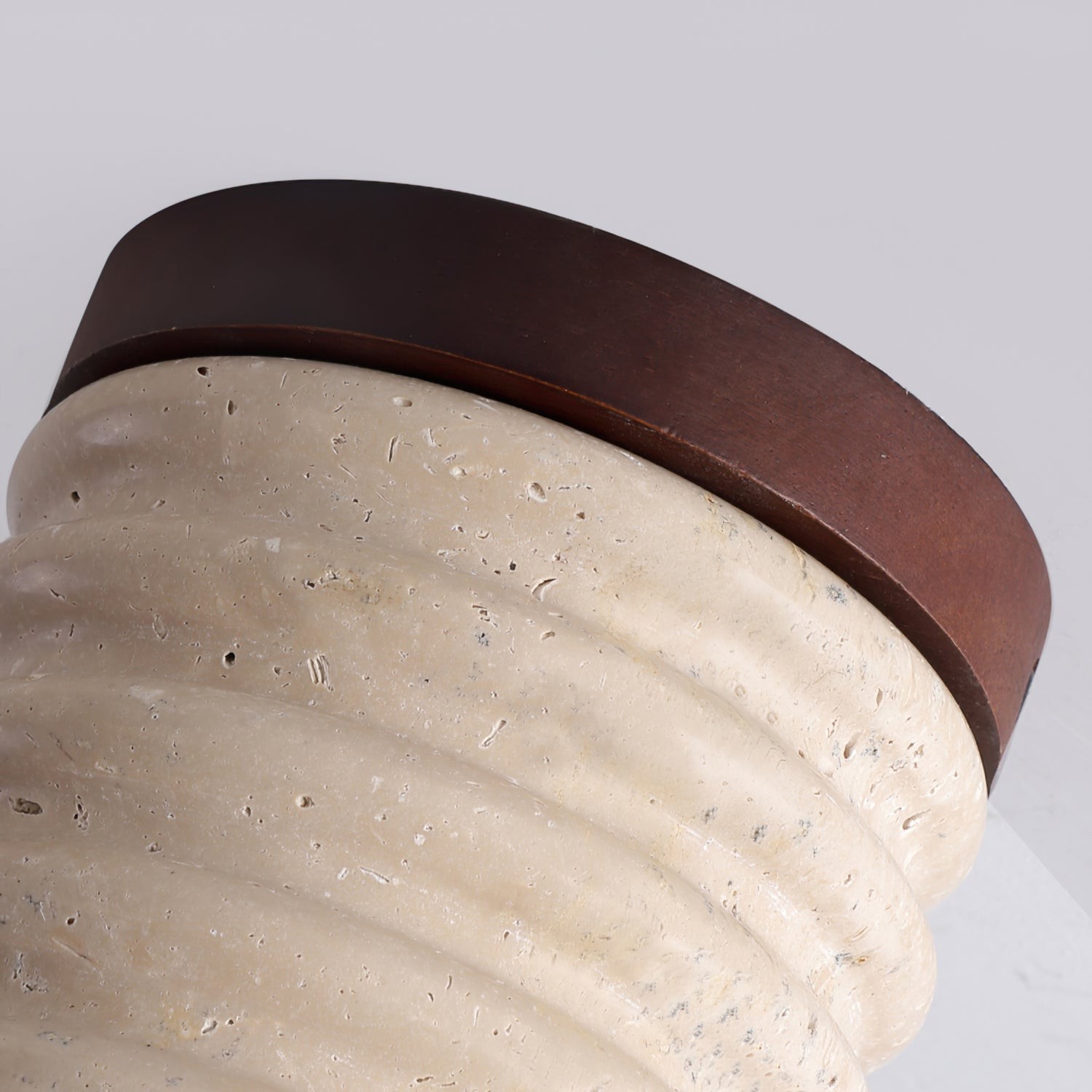 Vaarnii Travertine Ceiling Lamp K1092