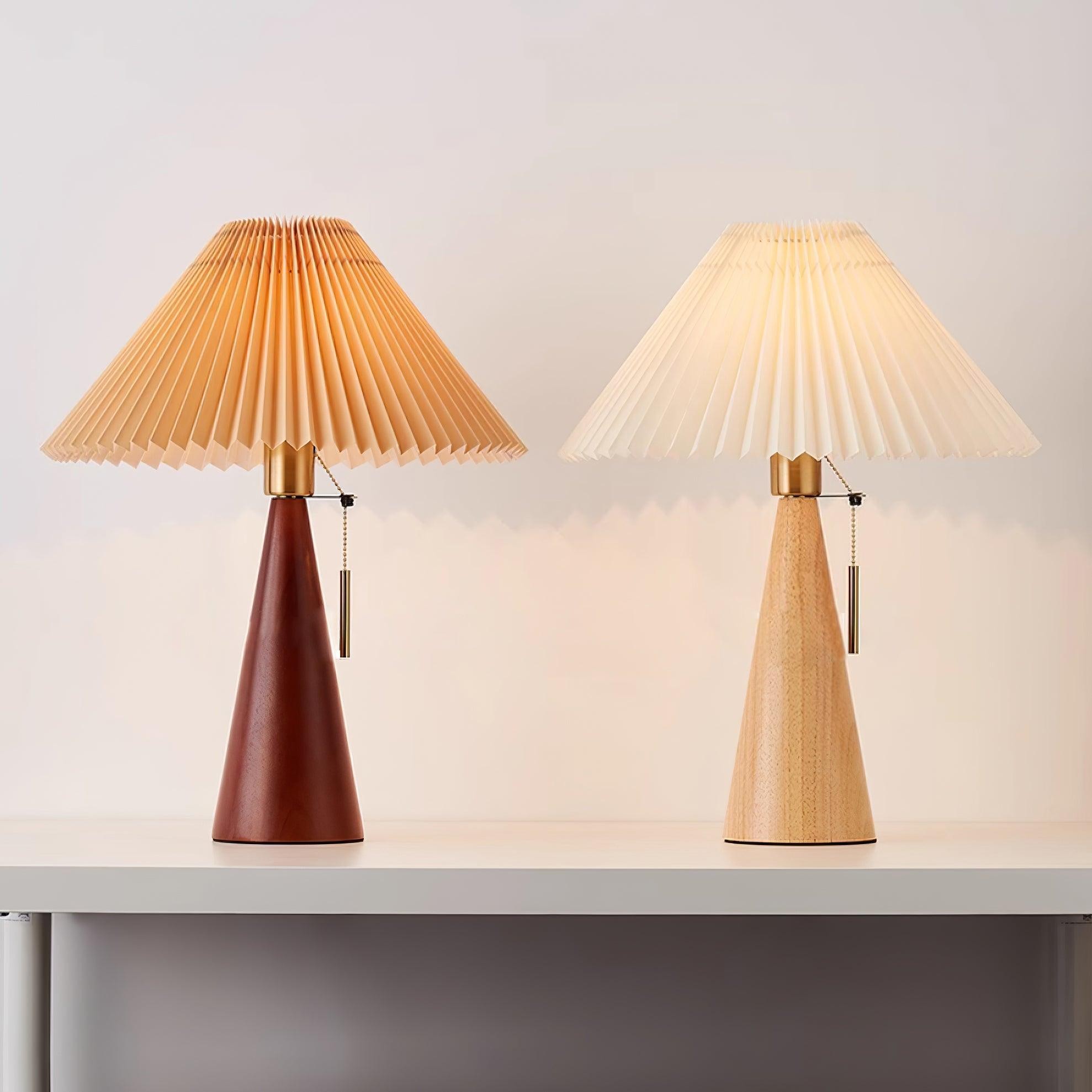 Fashion Vintage Wood Table Lamp K424