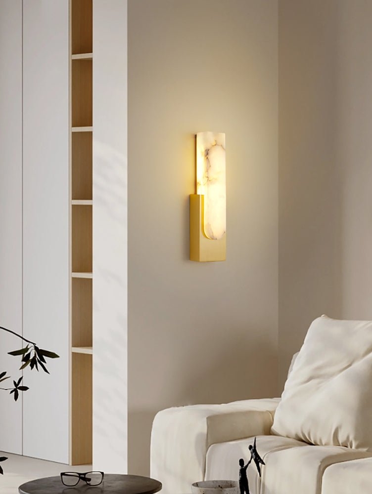 Agatha Alabaster Wall Lamp D395