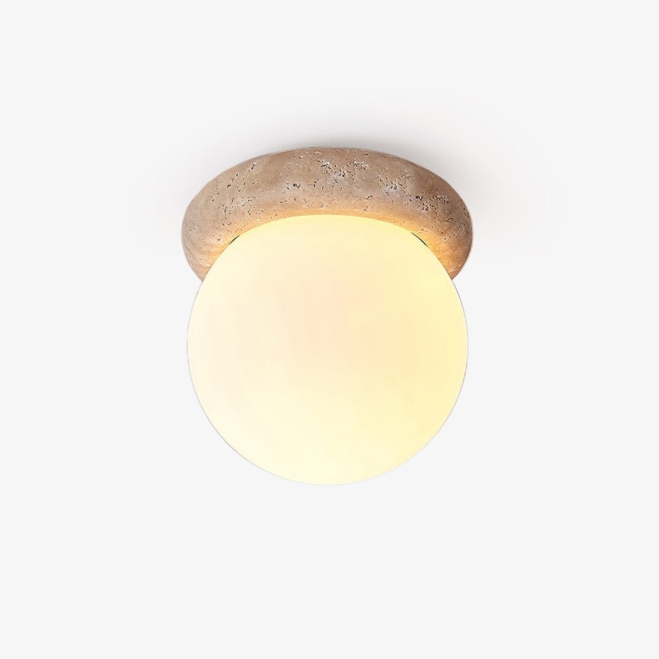 Marble Travertine Asteroid Ceiling Lamp K242