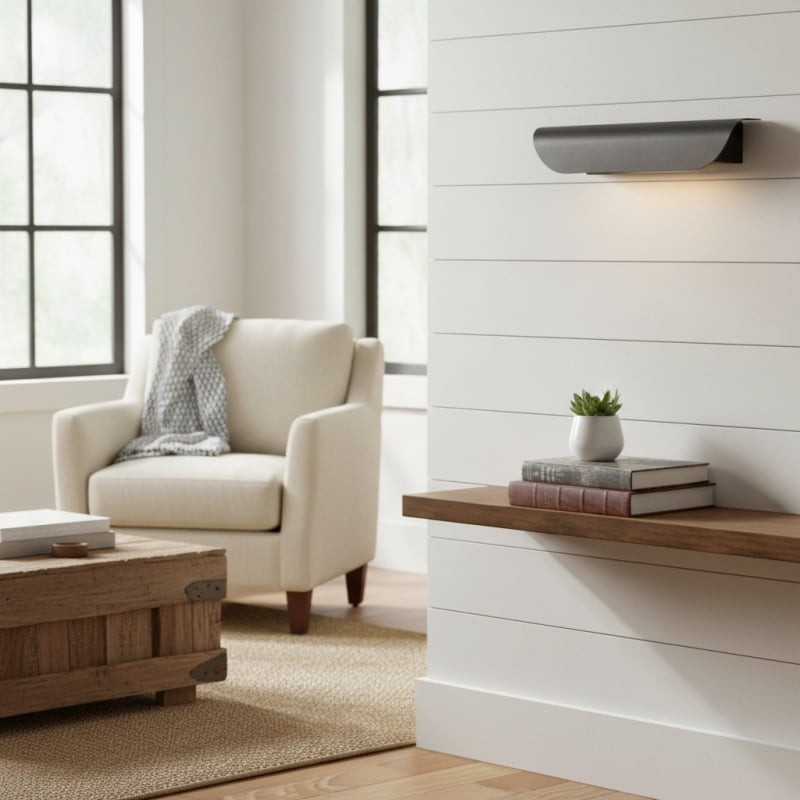 Hidra Modern Metal Wall Sconce - Minimalist Down-Light Sconce for Modern Homes K1691