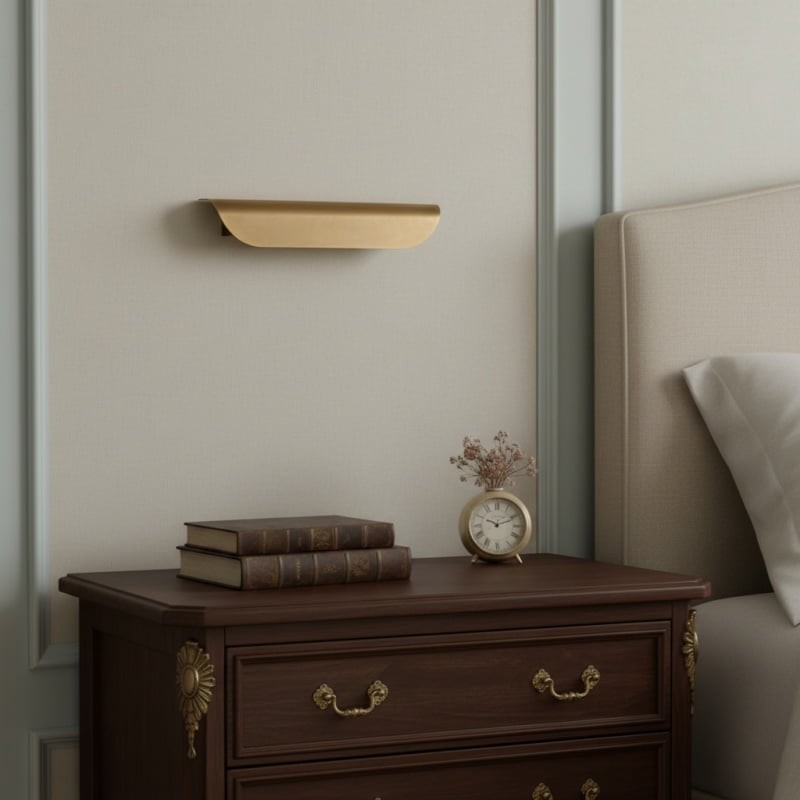 Hidra Modern Metal Wall Sconce - Minimalist Down-Light Sconce for Modern Homes K1691