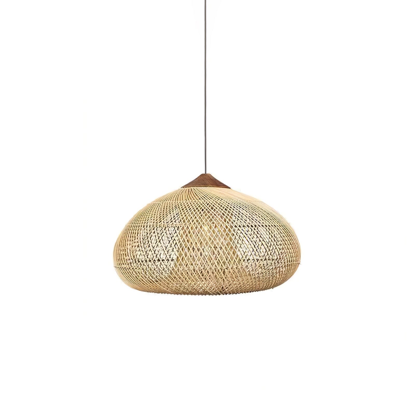 Harp Braided Rattan Pendant Lamp K1175