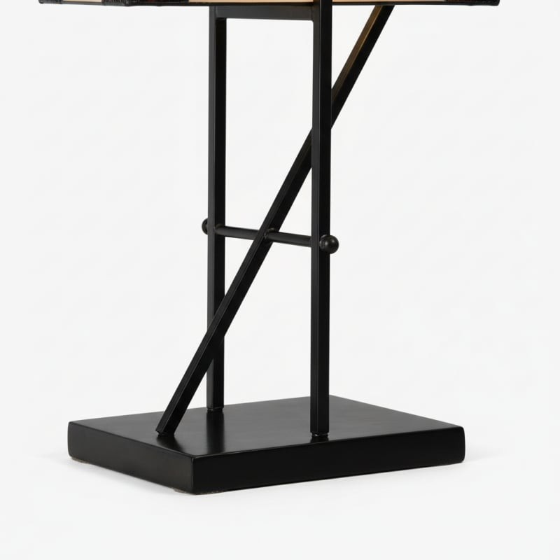 TF Manchester Table Lamp - Vintage-Inspired Stained Glass Table Light K1865