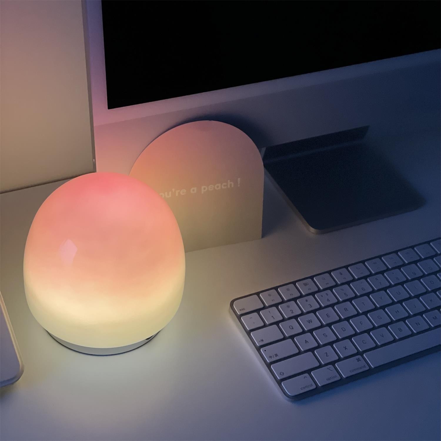 Peach Table Lamp K579