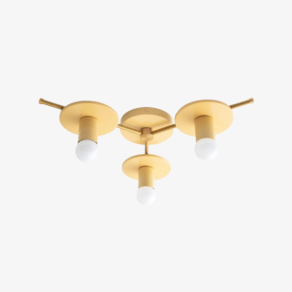 Radiro Globe Colorful Ceiling Light-3 Light Minimalist Fixture K1465