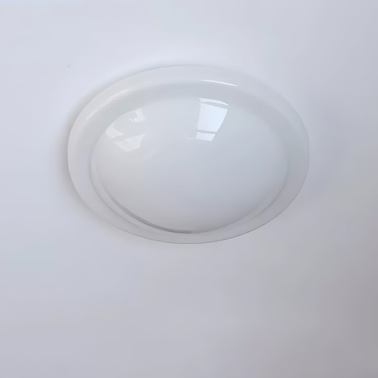 Modern Miminalist White Glass Led Ceiling Lamp K222