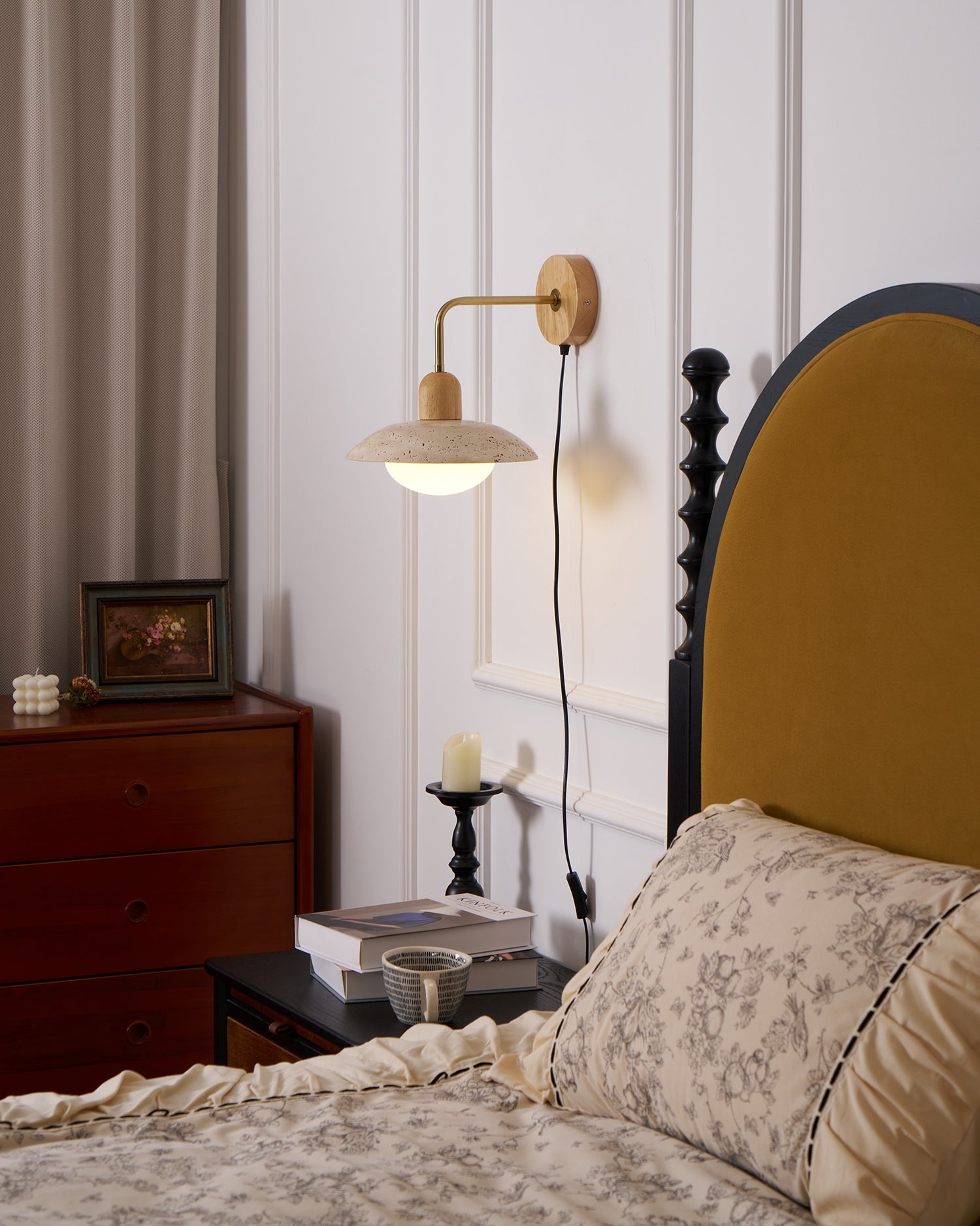 Carolia Plug In Wall Lamp D57