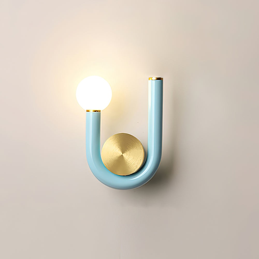 Creative U Shaped Double Head Wall Lamp K695