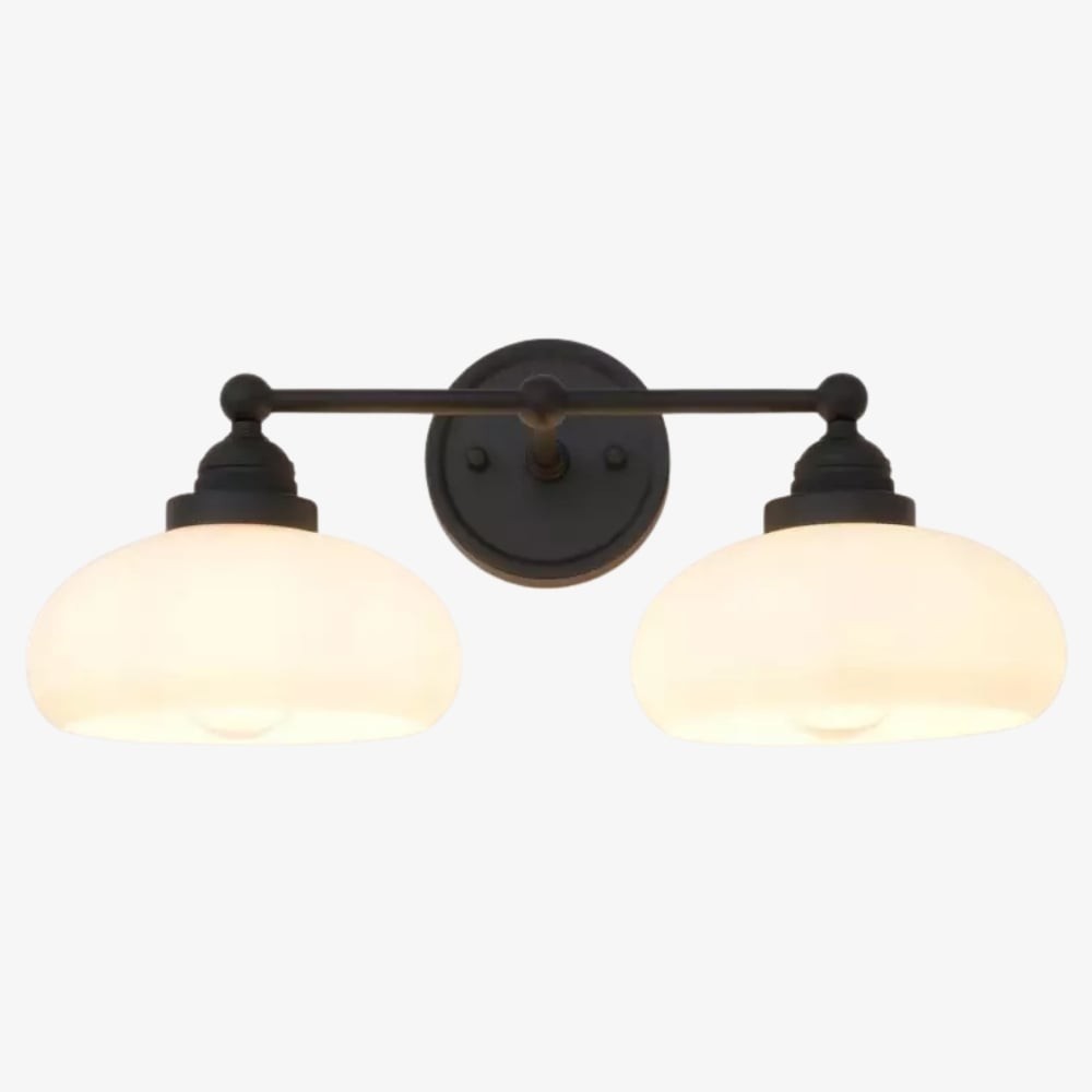 Riven Timeless Glass Wall Lamp - Retro Industrial Sconce for Hallway K2035