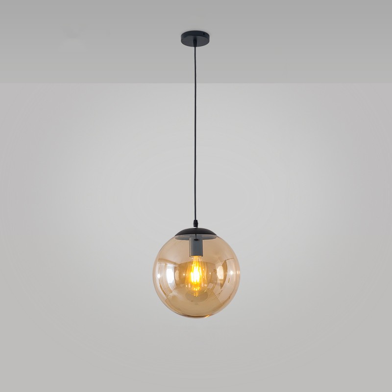 Glass Ball Pendant Light