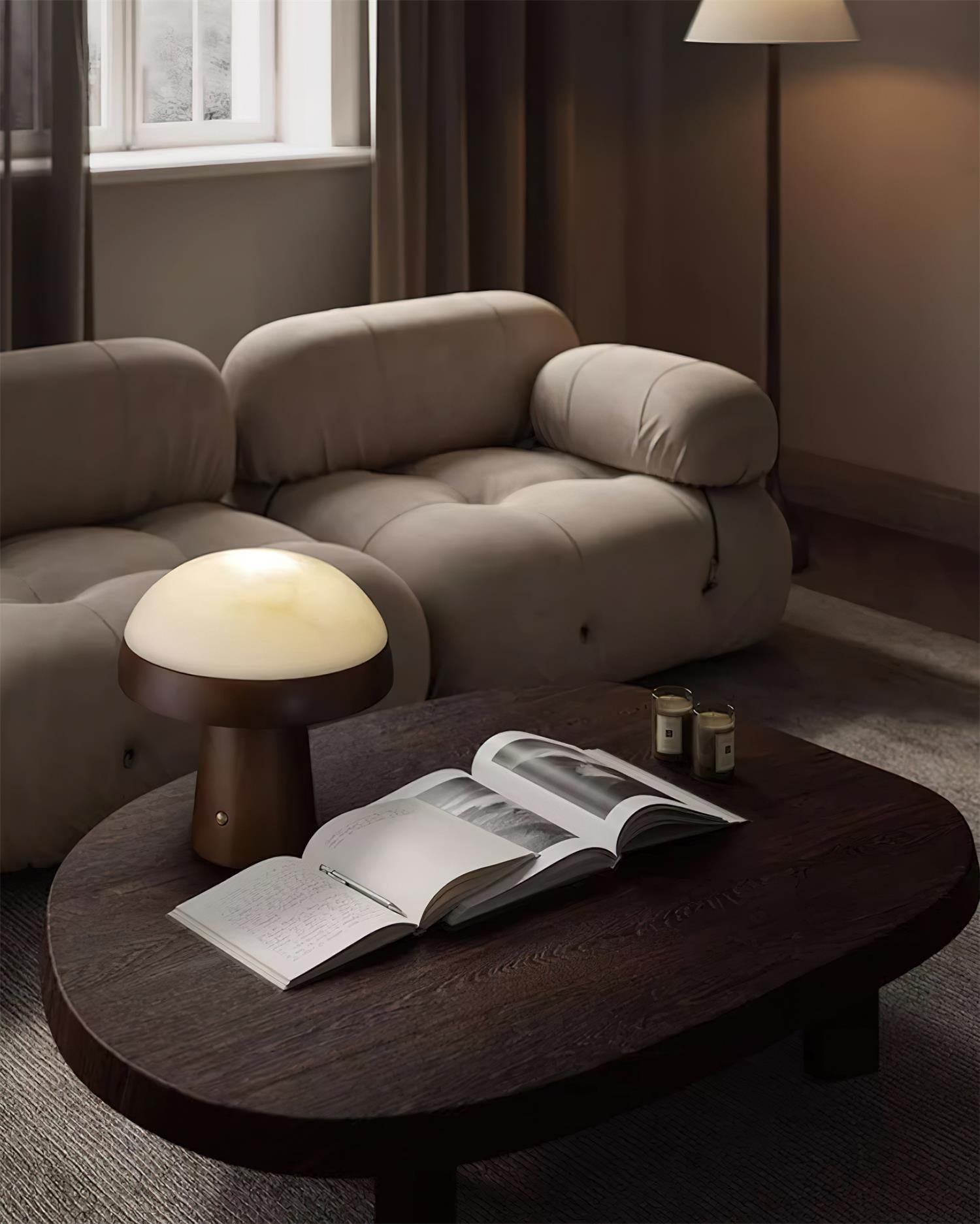 Nordic Minimalist Style Mushroom Shape Table Lamp K591