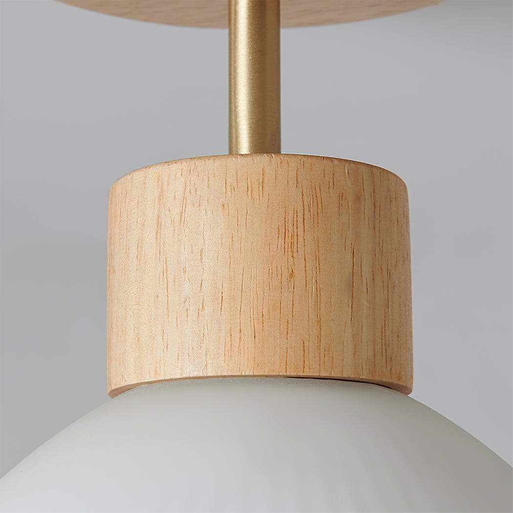 Nordic Wood Style LED Ceiling Lamp K270