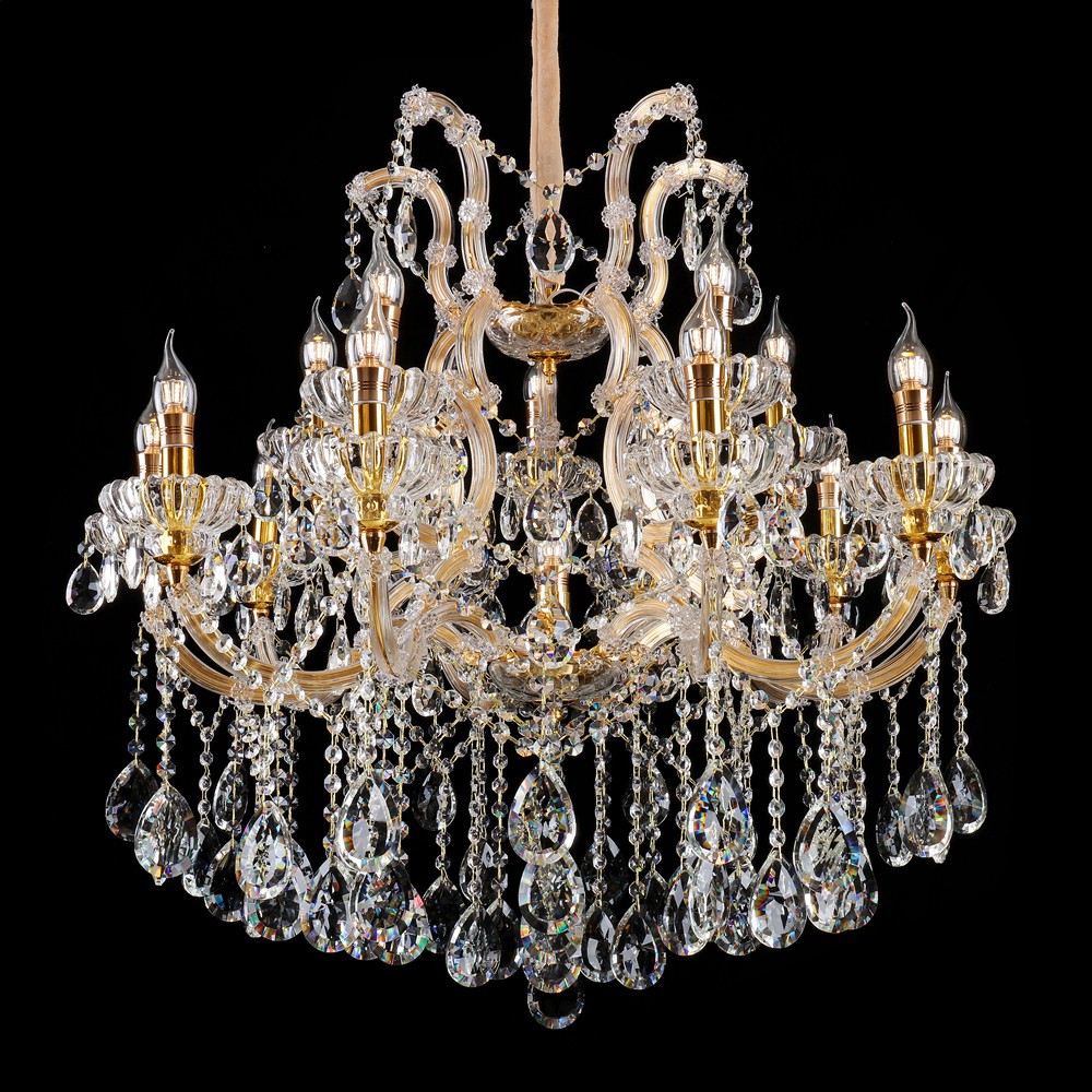 Kiki Crystal Candle Chandelier