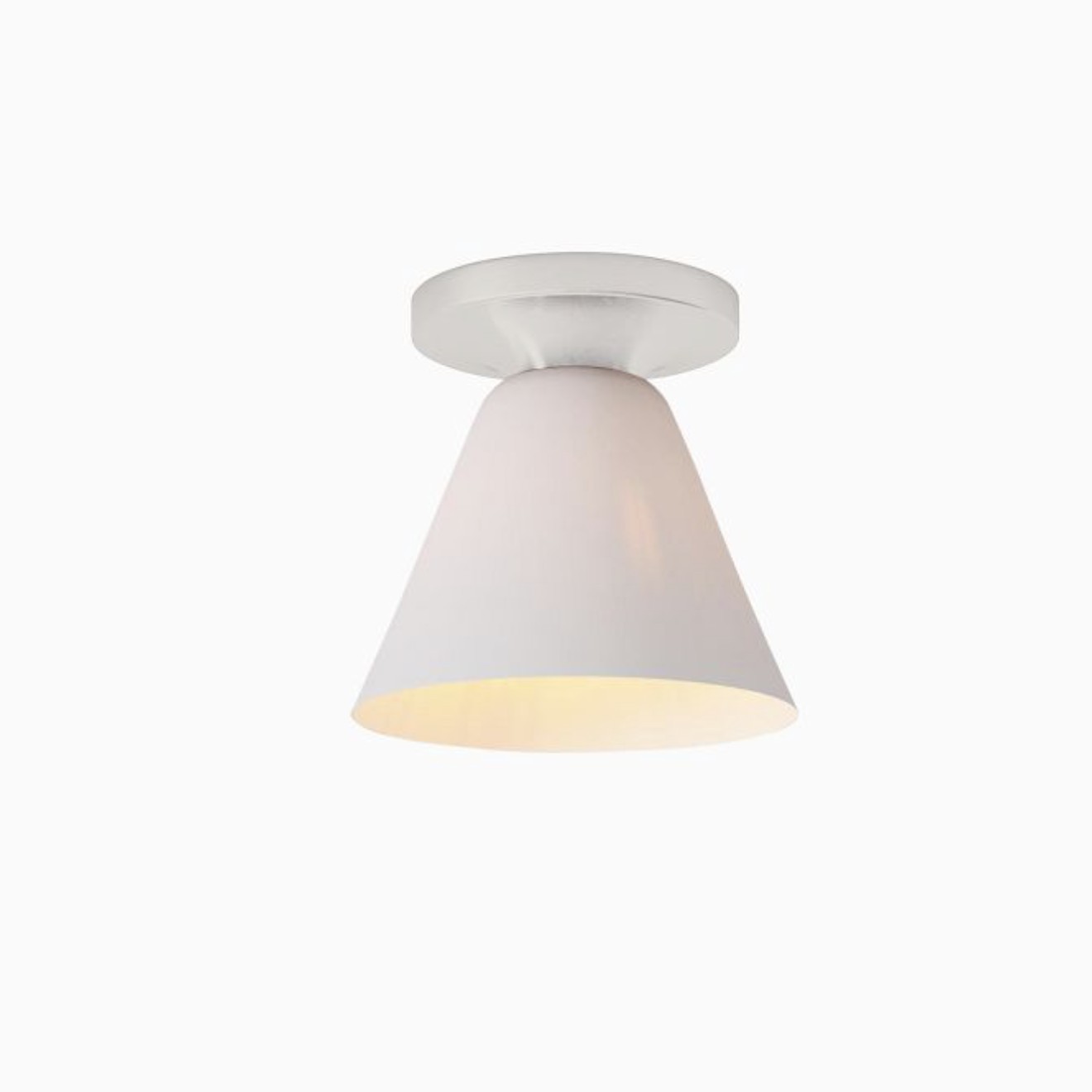 Conica Cone Flush Mount – Glass Ceiling Light for Modern Spaces K1396