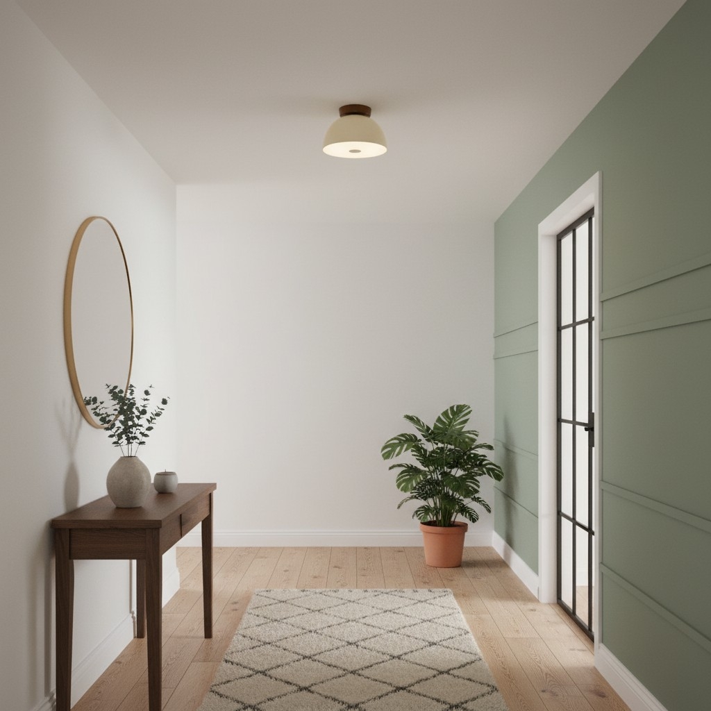 Covinare Retro Ceiling Lamp - Adjustable Color Temperature for Bedroom and Hallway K2377
