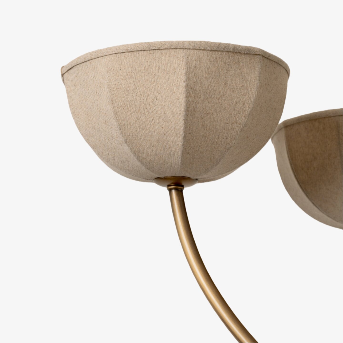 Loomis Minimalist Fabric Chandelier - Soft Ambient Lighting for Kitchen Island K2355