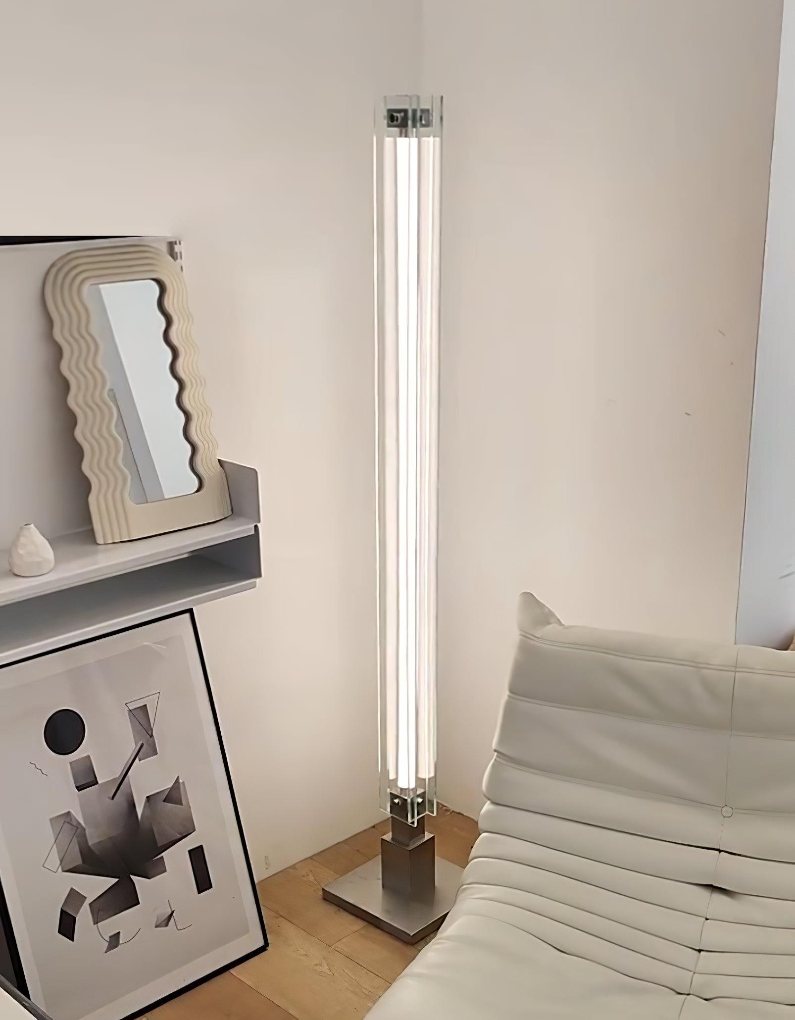Industrial Style Minimalist Glass Floor Lamp K848